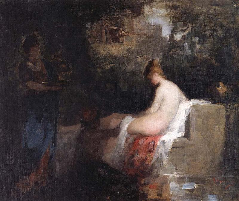 Nicolae Grigorescu After the Bath